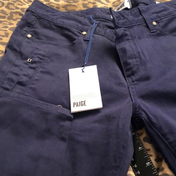 Paige MARLEY Skinny Zip moto pants, 31 - Picture 12 of 14